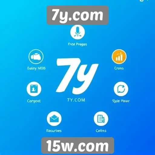 Recursos e funcionalidades do site 7y.com